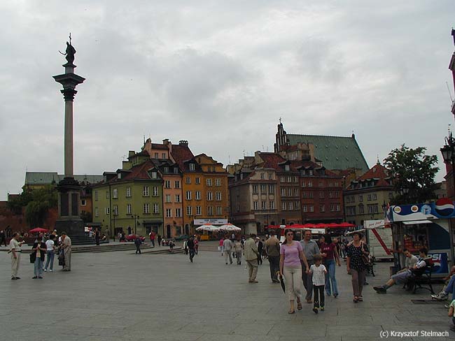 Plac Zamkowy - klumna Zygmunta