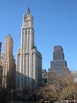 Woolworth Building - one of the most remarkable buildings in New York because of its gothic ornamentation.