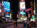 Times Square - the area between 40th and 53rd street and 6th and 9th avenue.