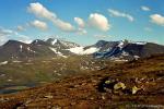 widok z drogi na Varddut (1086m n.p.m.)