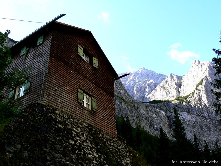 Höllentalhütte 1381m n.p.m.