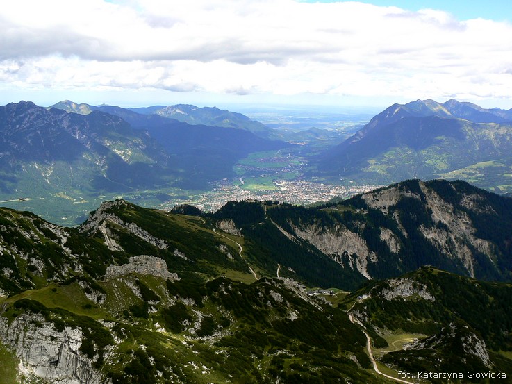 w dole Garmisch-Partenkirchen