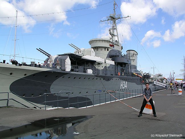 ORP Błyskawica w Gdyni